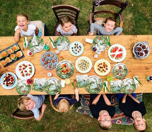 Dinosaur Themed 96 Piece Party Set for Boys