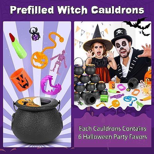 144Pcs Halloween Party Favors for Kids
