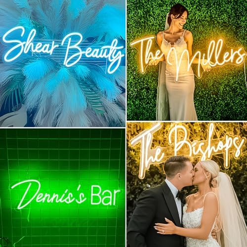 Custom Neon Sign with LED Light Up Name