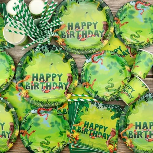 KEFAN Snake Party Tableware Set for 20 Guests