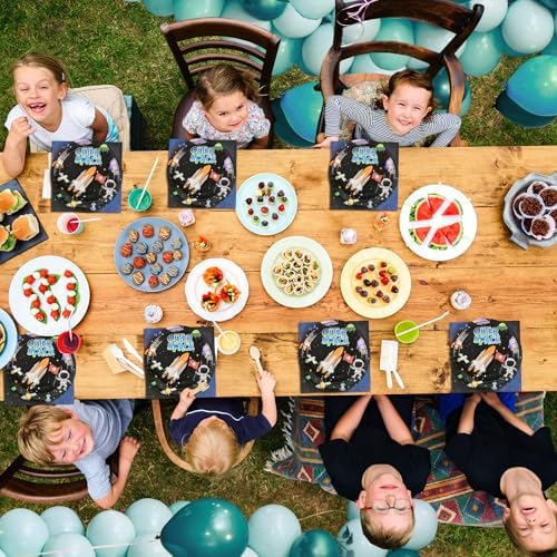 40PCS Outer Space Party Plates and Napkins Set