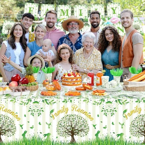 172 Pcs Family Reunion Tableware Set for 24 Guests