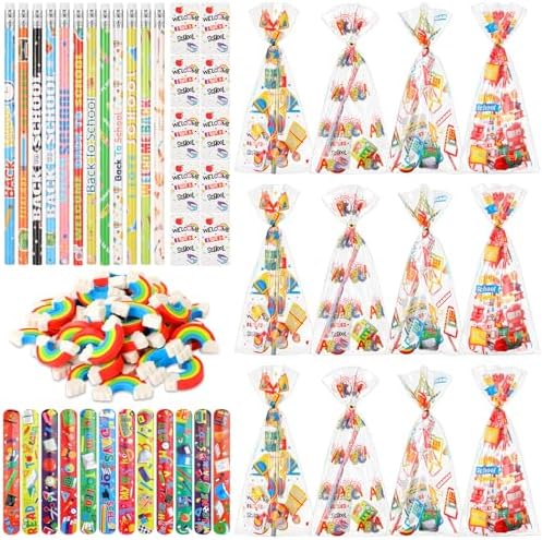 Sabary 147 Pcs Back to School Stationery Party Favor Bulk Pack