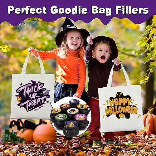 144Pcs Halloween Party Favors for Kids